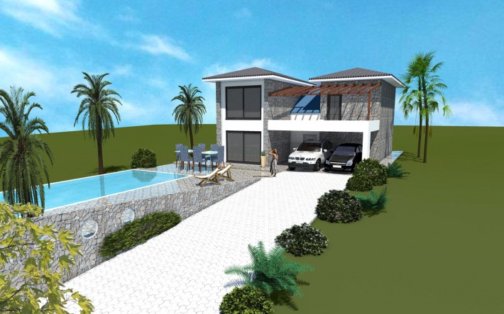 Bodrum'da villa